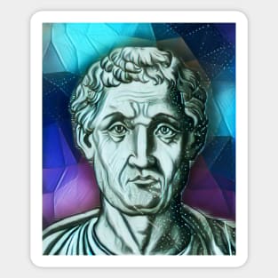 Anicius Manlius Severinus Boethius Portrait | Boethius Artwork 6 Sticker